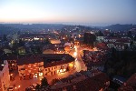 Lo stesso scorcio con i colori del crepuscolo