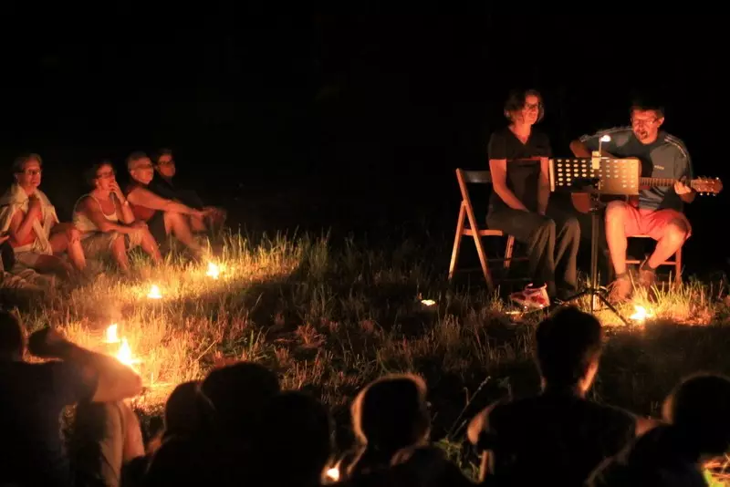 Suggestiva immagine di un notturno nelle rocche degli scorsi anni