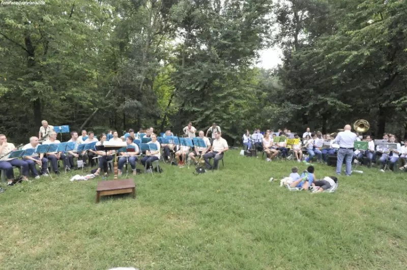 La banda musicale del Roero e quella della Città di Cherasco