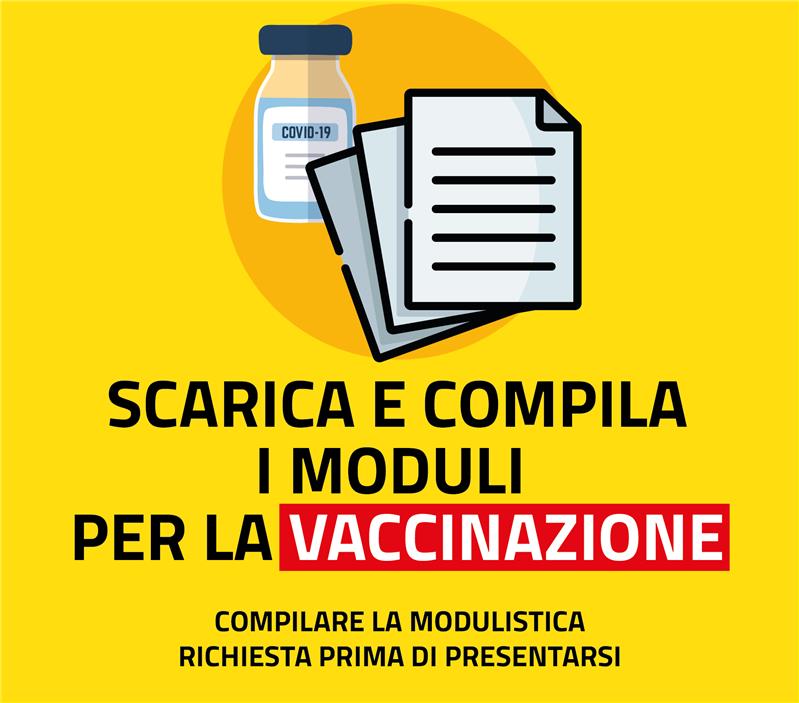 Importante Modulistica Da Stampare E Compilare Per Vaccinazioni Covid 19